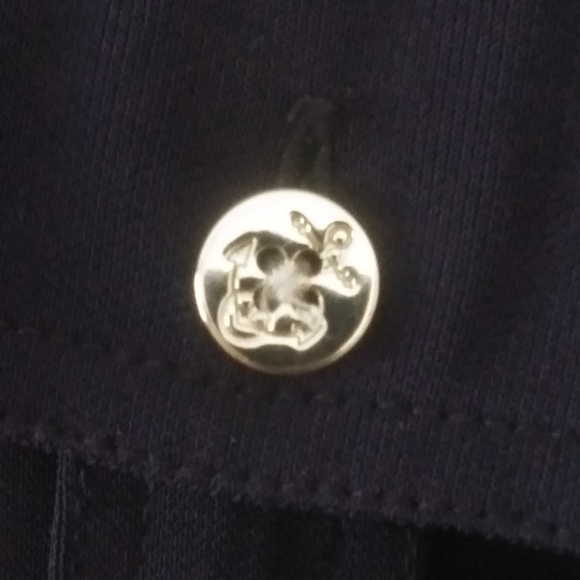 Lauren Ralph Lauren Navy Blue Wrap Dress - Picture 5 of 14